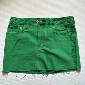 Abercrombie and Fitch Jean Mini Skirt Size 26/6